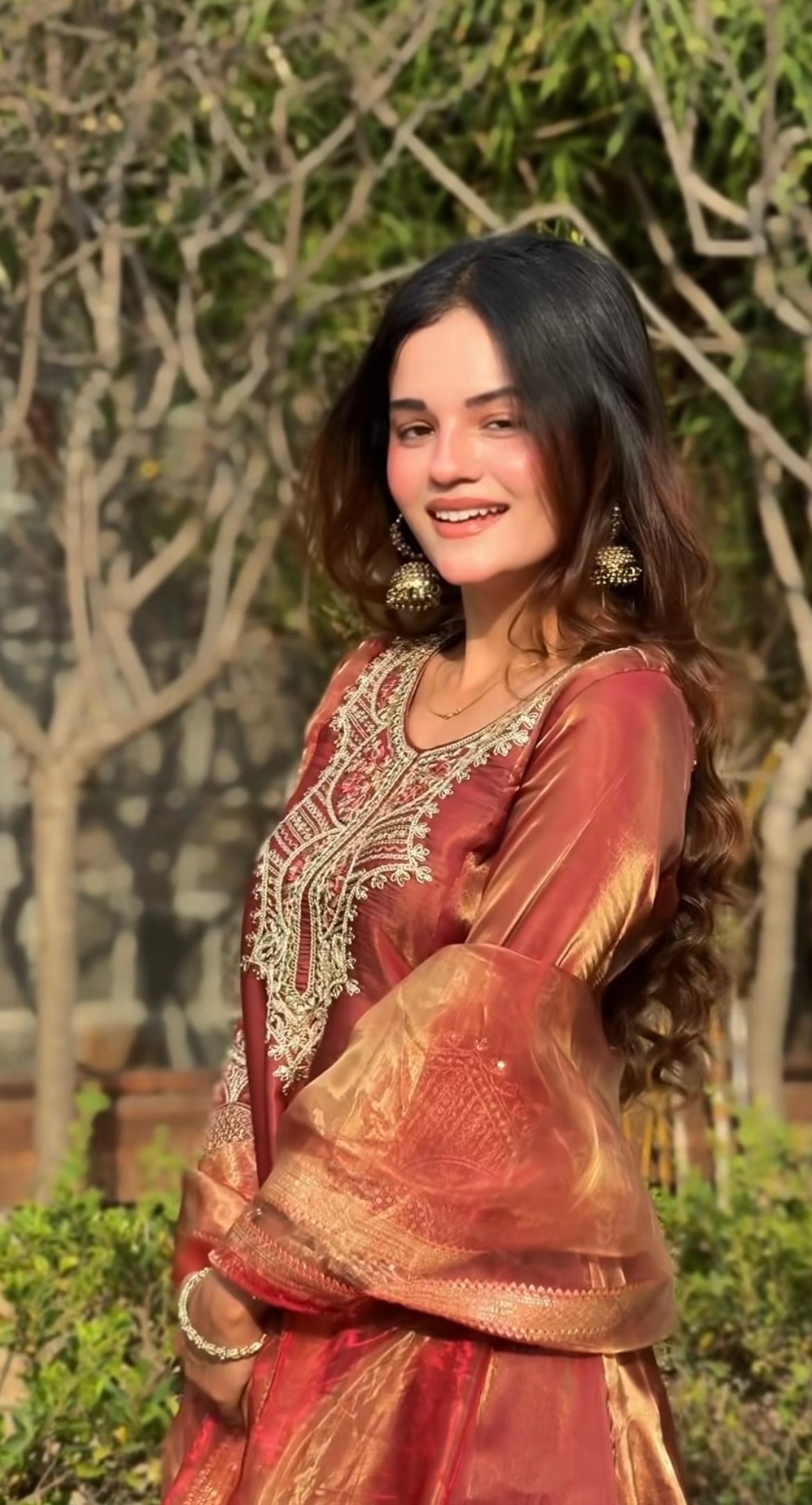 Siaara Fandy Silk Farshi Salwar Set