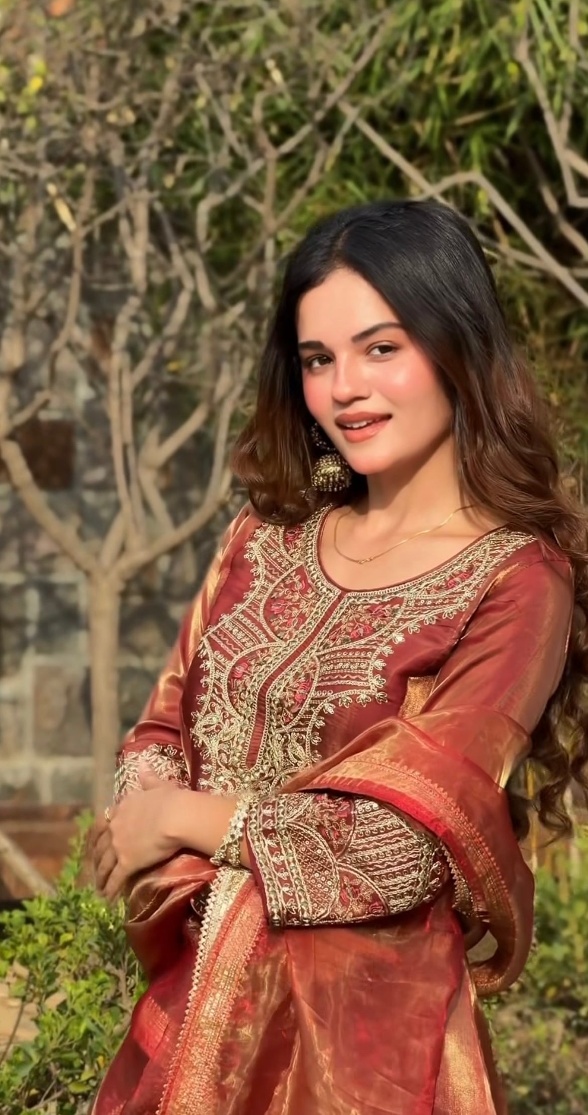Siaara Fandy Silk Farshi Salwar Set