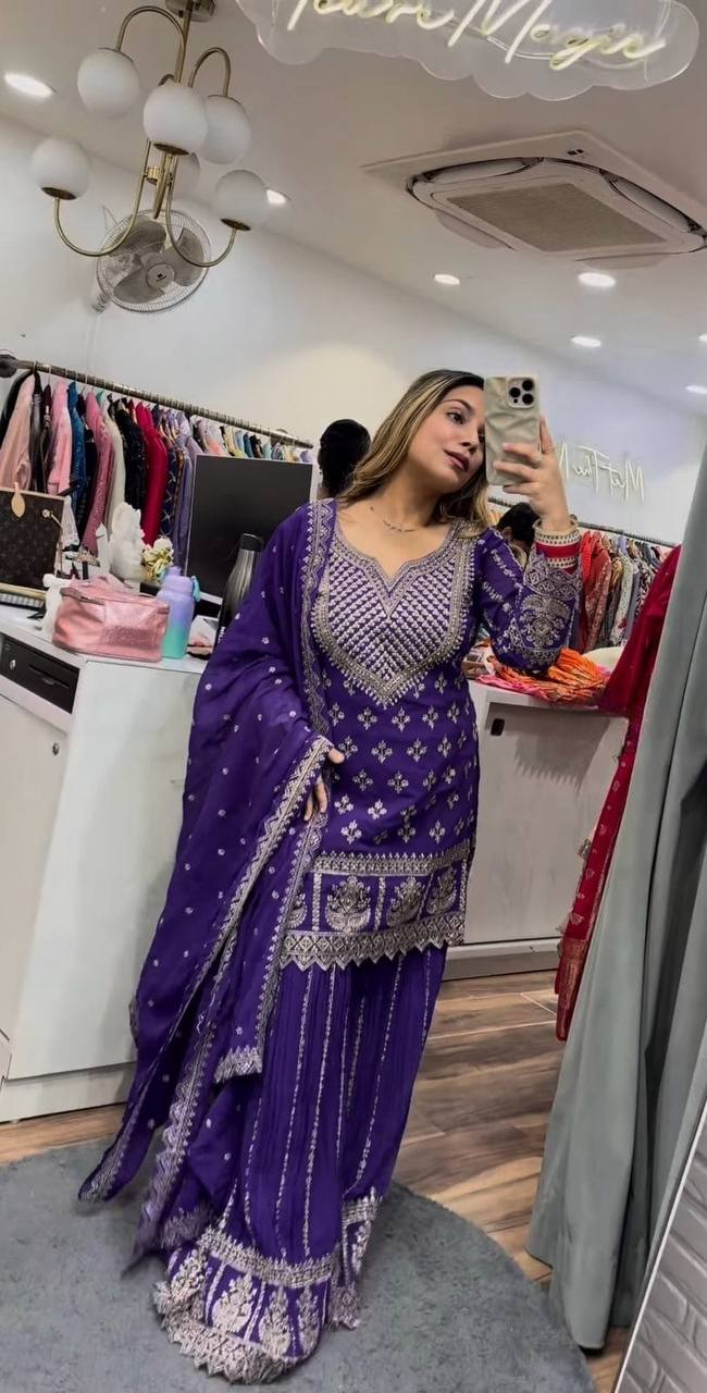 Arelina Glow Sharara Set