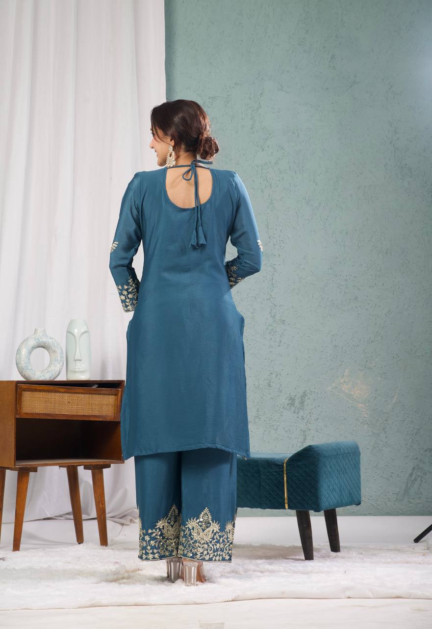 Ziyana Chinnon Code Luxe Suit Set