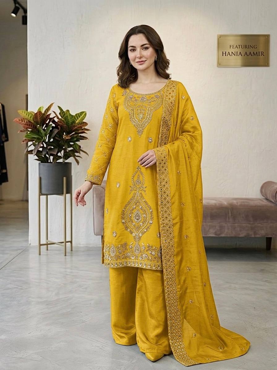 Azeeva Gmy Choo Beads Sharara Set