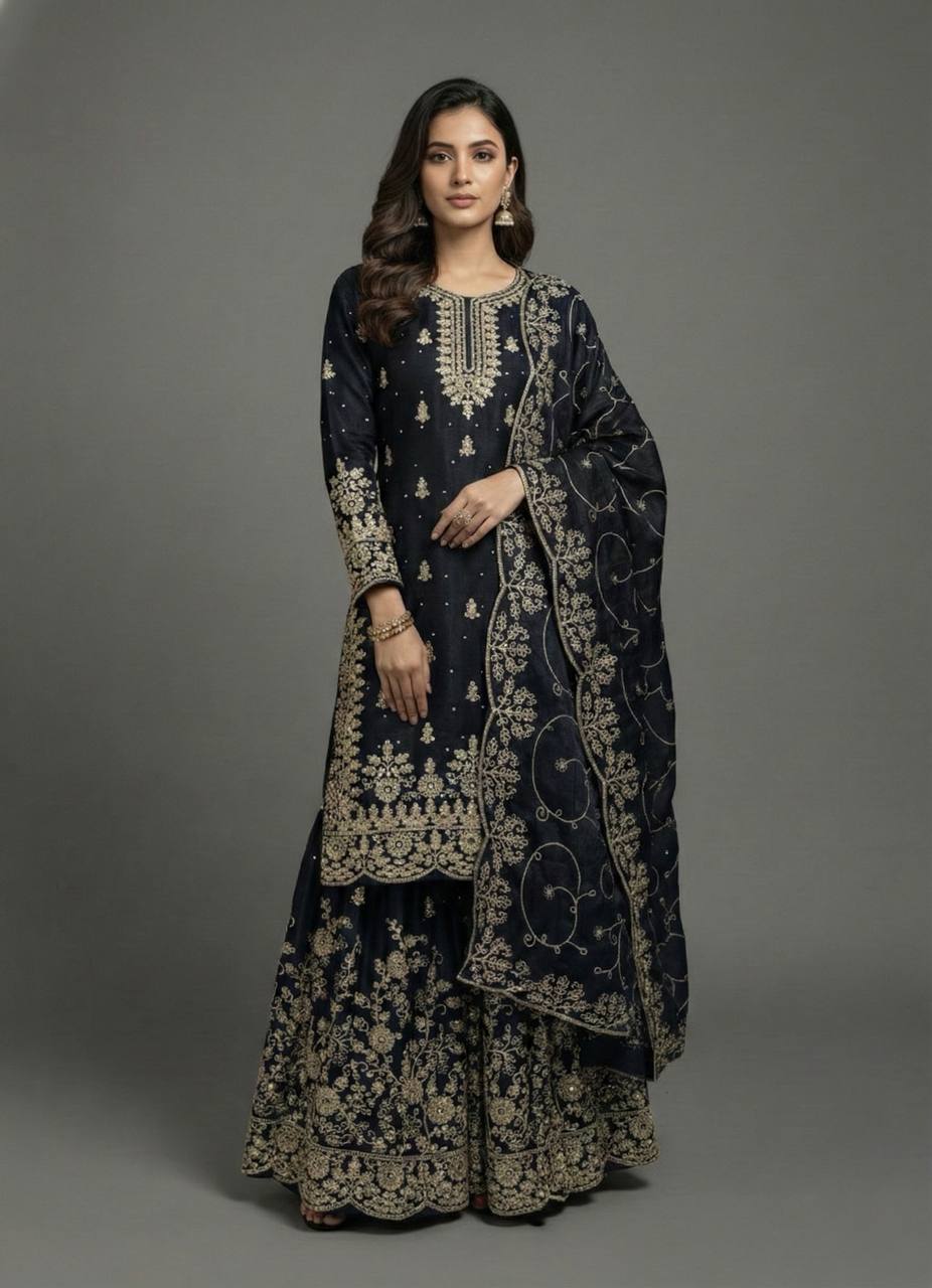 Azeeva gmy Silk Elegance Palazzo Set
