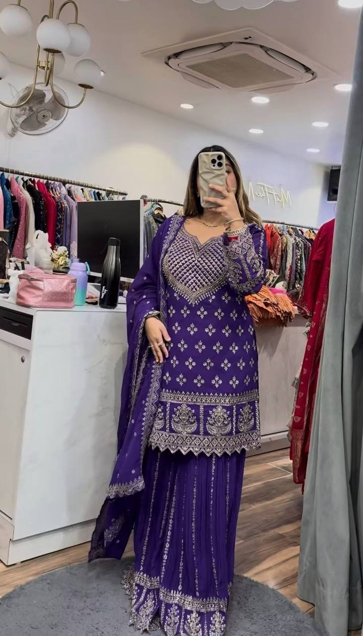 Arelina Glow Sharara Set