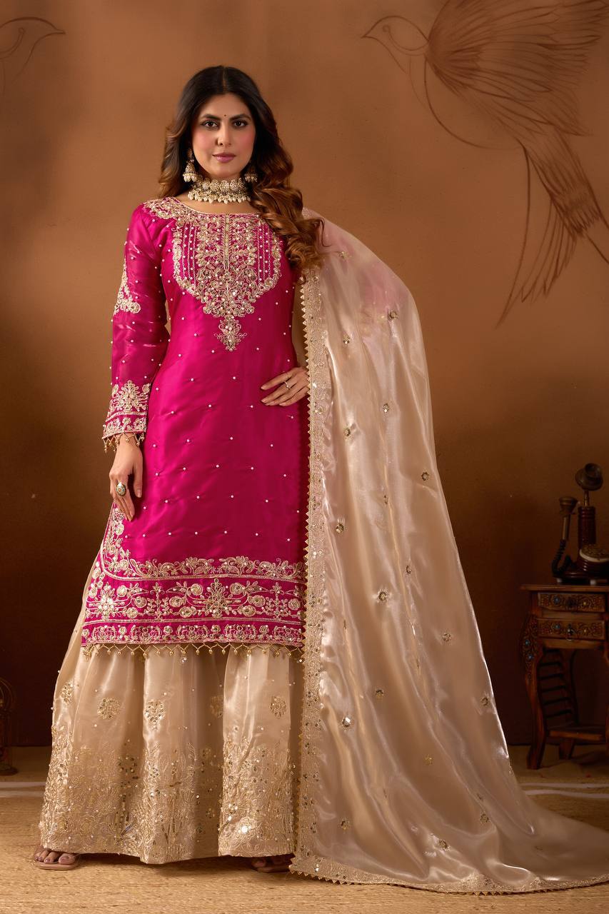 Zymera Dori Luxe Palazzo Set
