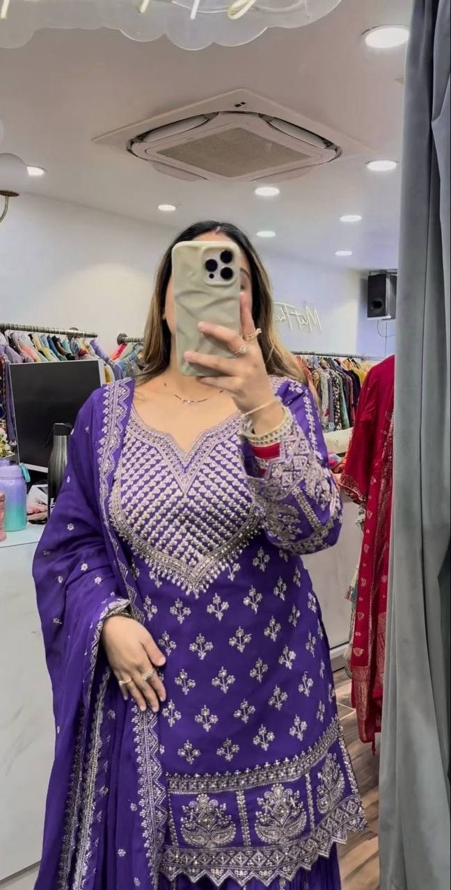 Arelina Glow Sharara Set