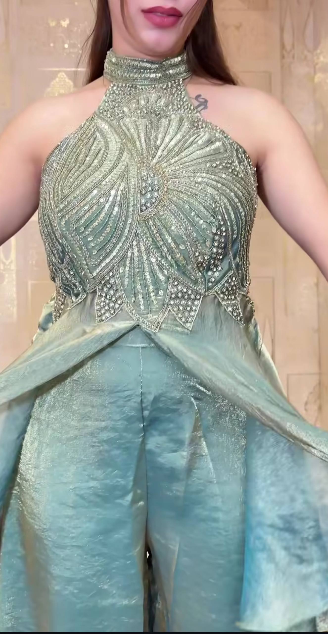 Zireva Moti Grace Sharara Set
