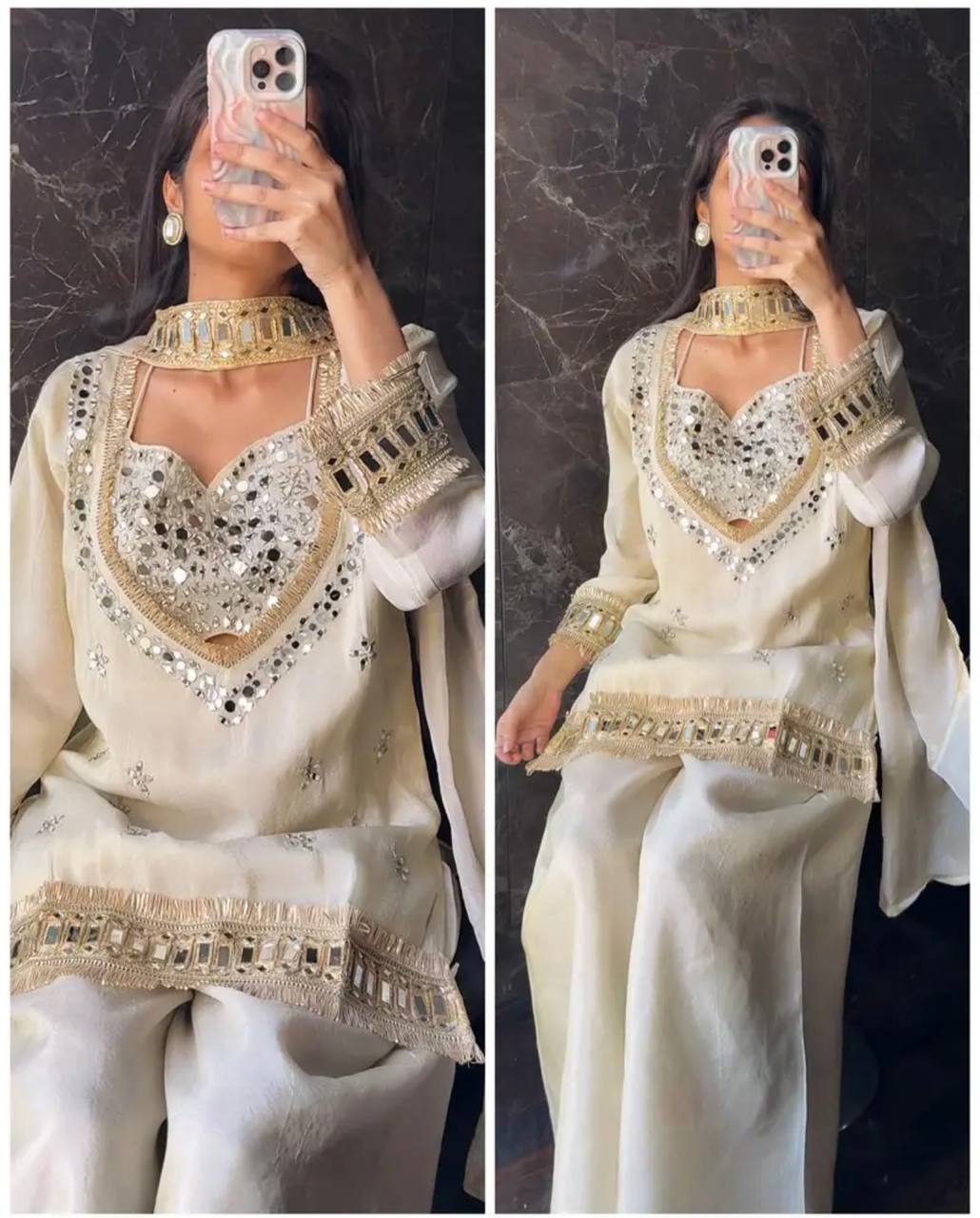 Aurelia Mirror Grace Set