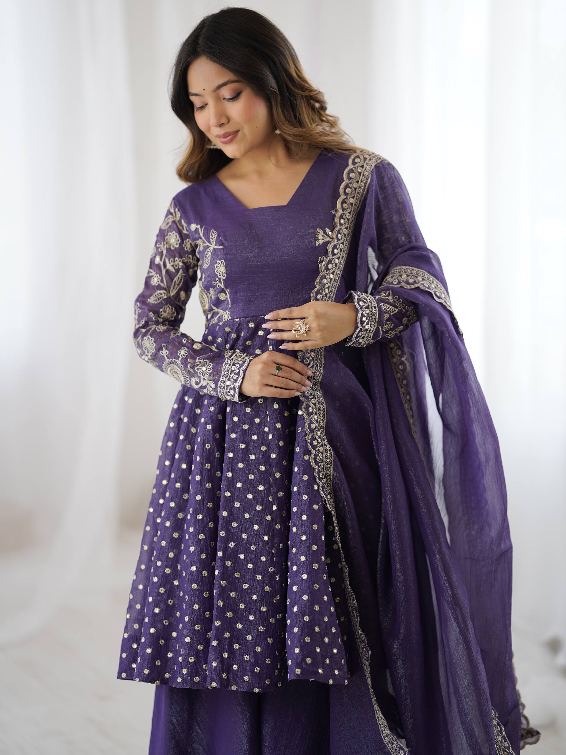 Navira Shine Sharara Set