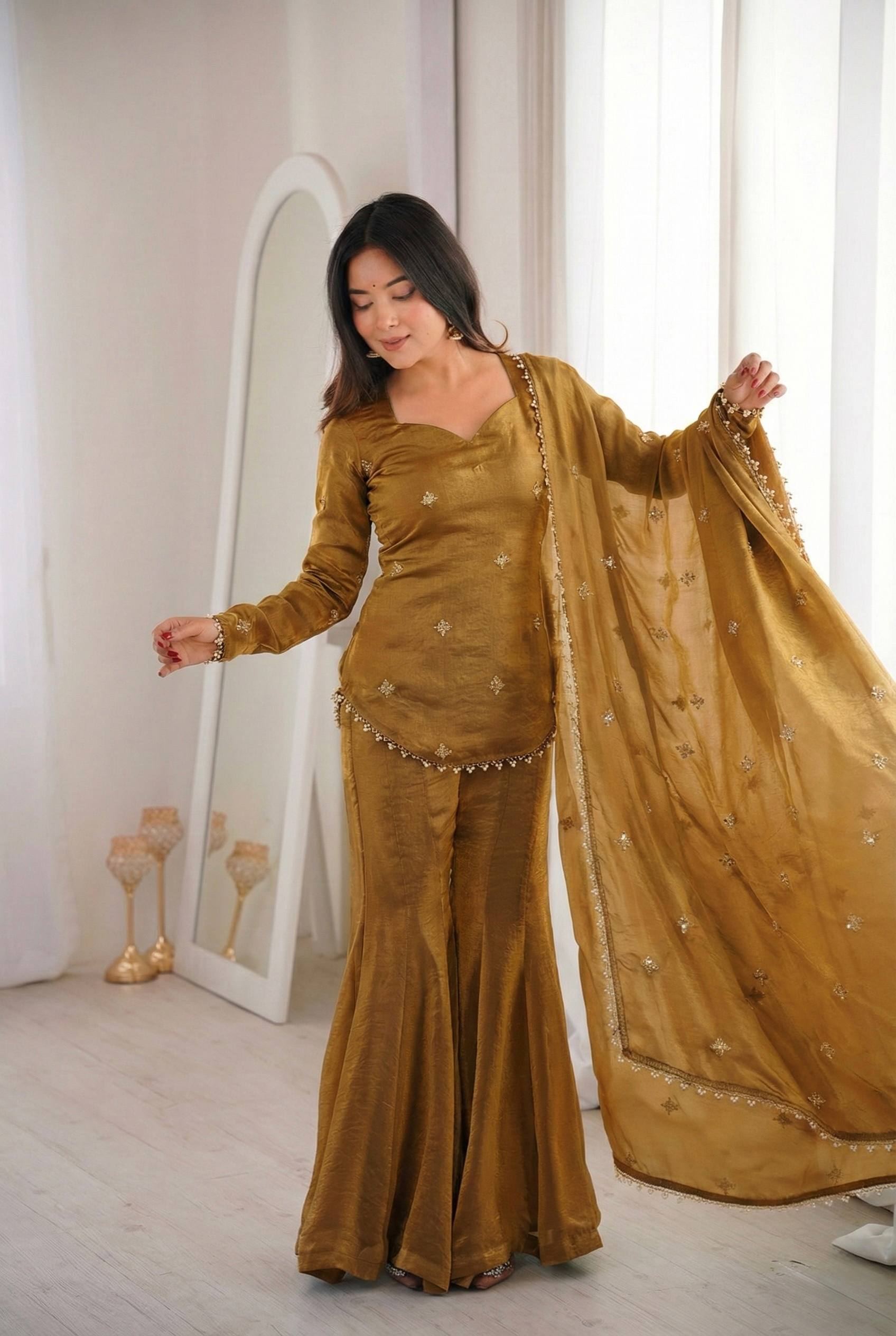 Elzora Flair Sharara Set