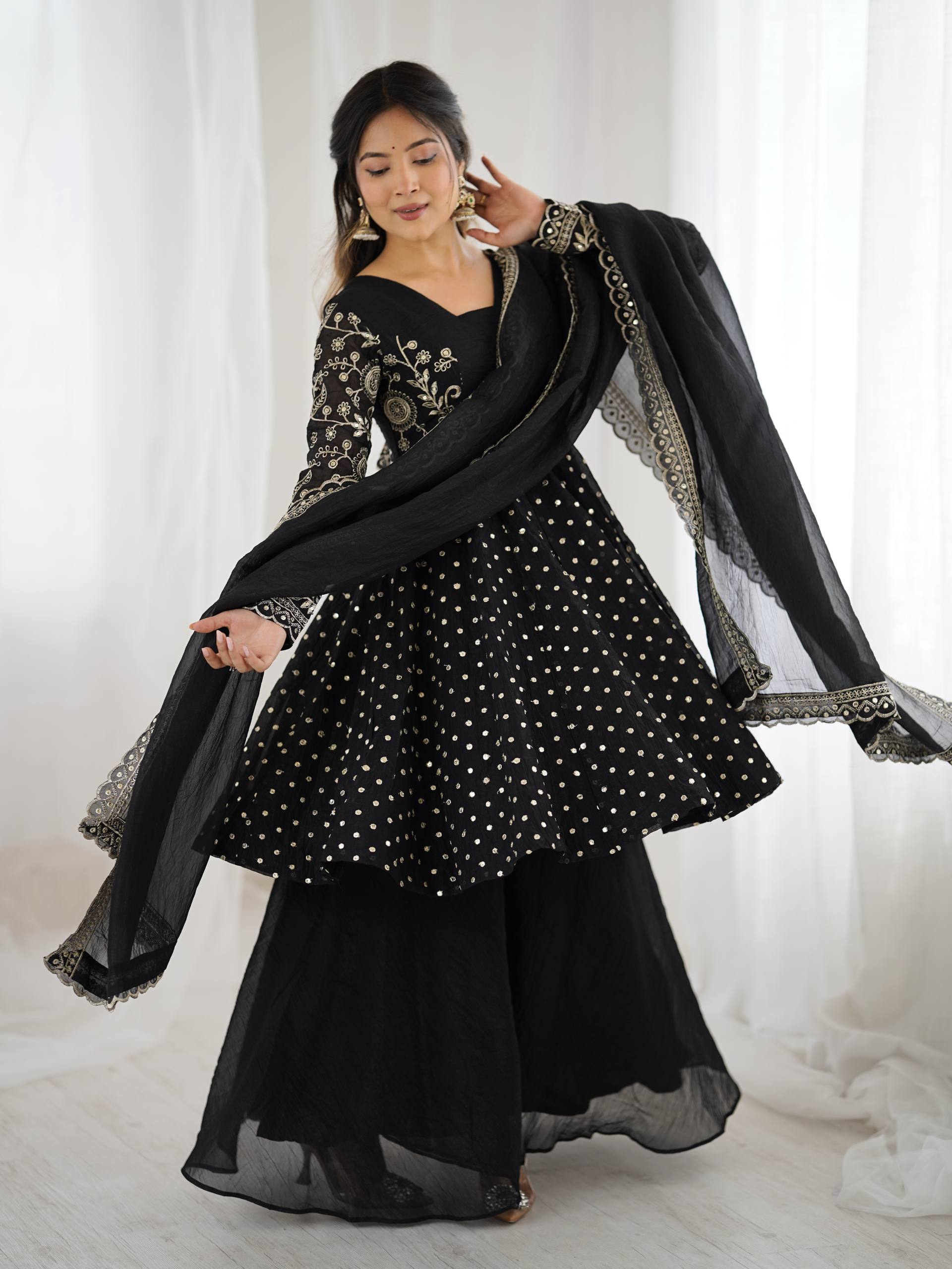 Navira Shine Sharara Set