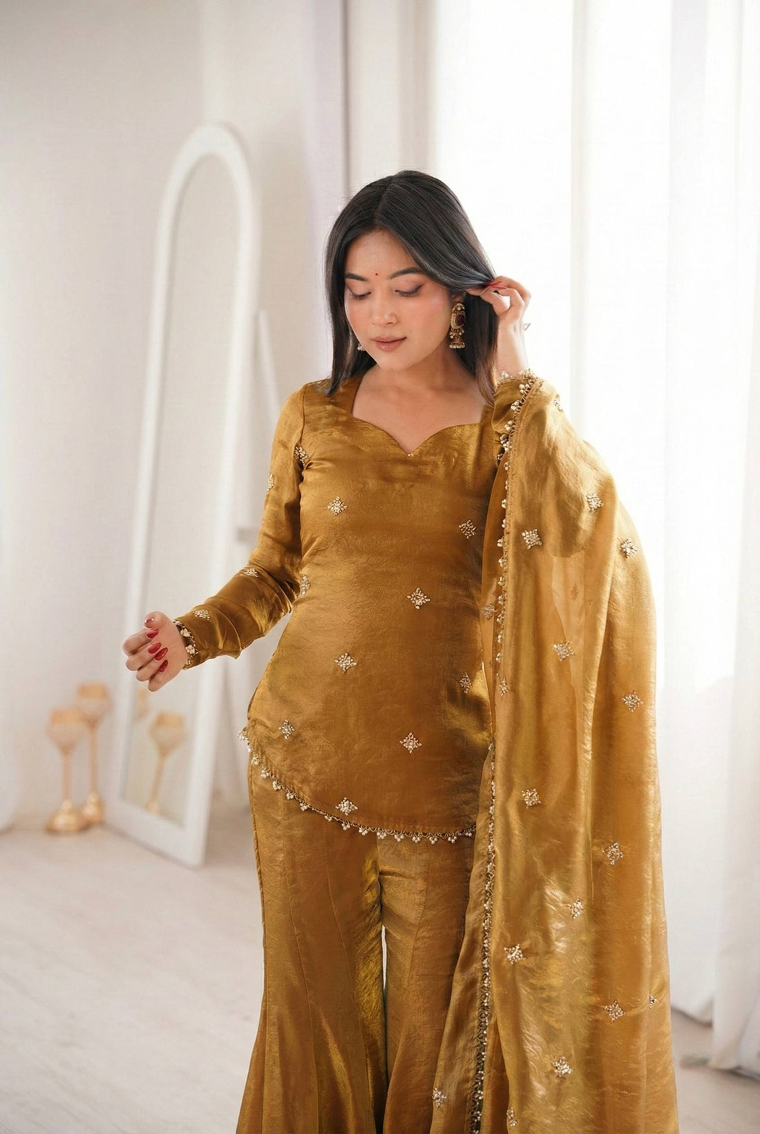 Elzora Flair Sharara Set