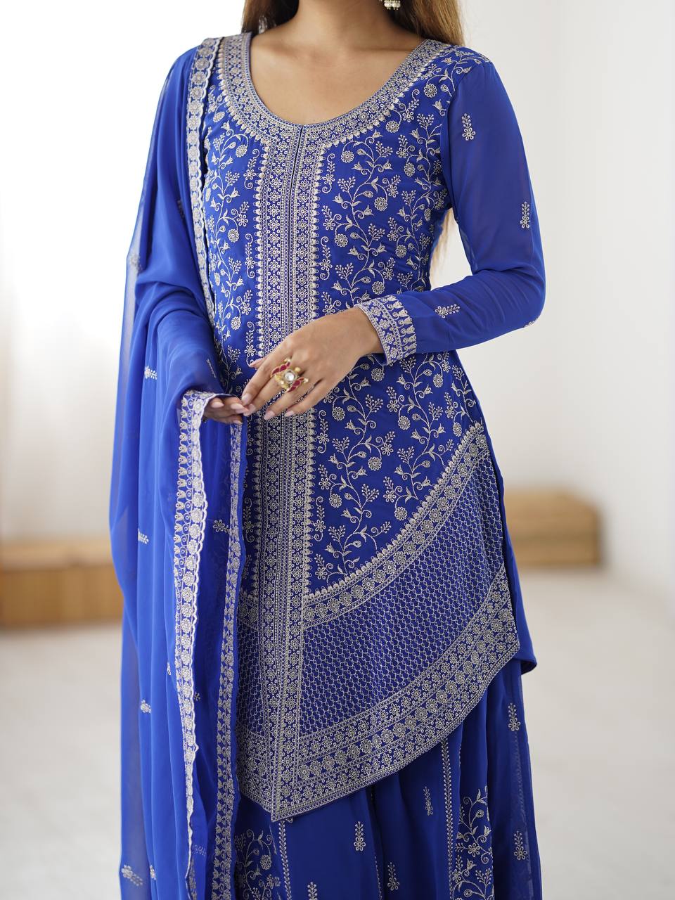 Aarohi Shaded Palazzo Set