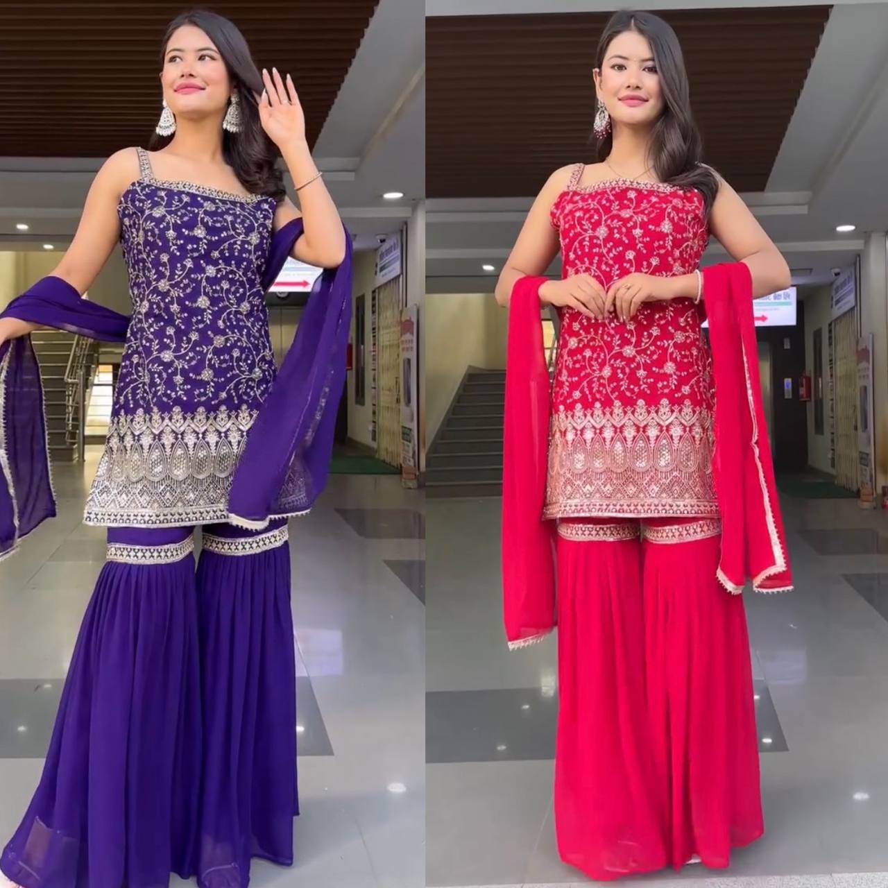 Kiara Festive Glow Ensemble