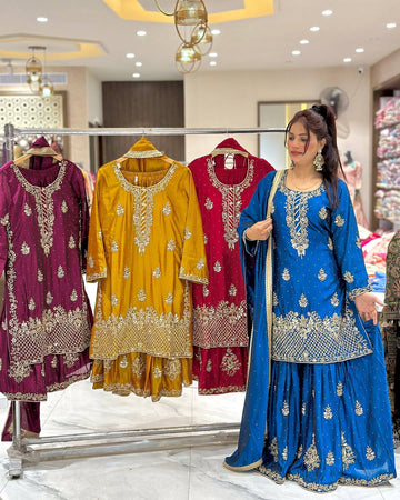 Ariella Shine Sharara Set