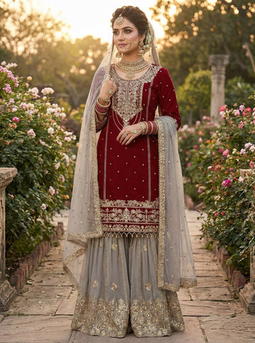 Zyrelia Dori Luxe Palazzo Set