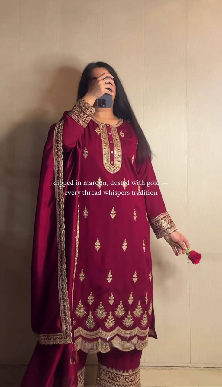 Elara Crep Code Elegance Suit Set