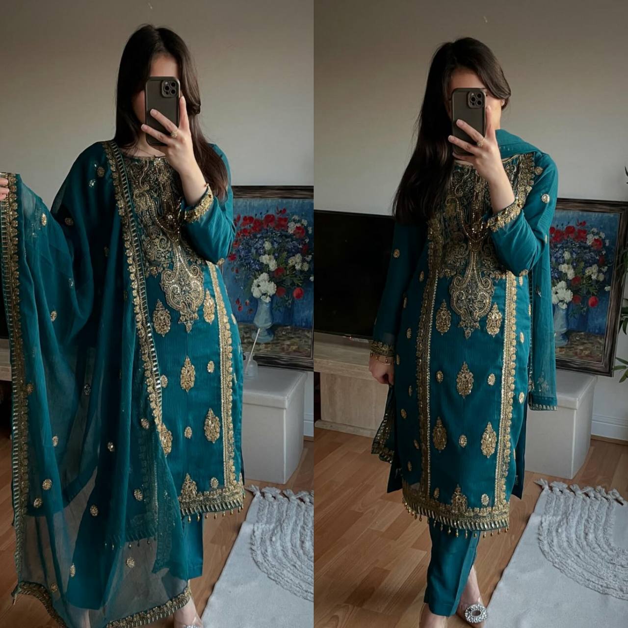 Azelia Chinnon Code Royale Suit Set