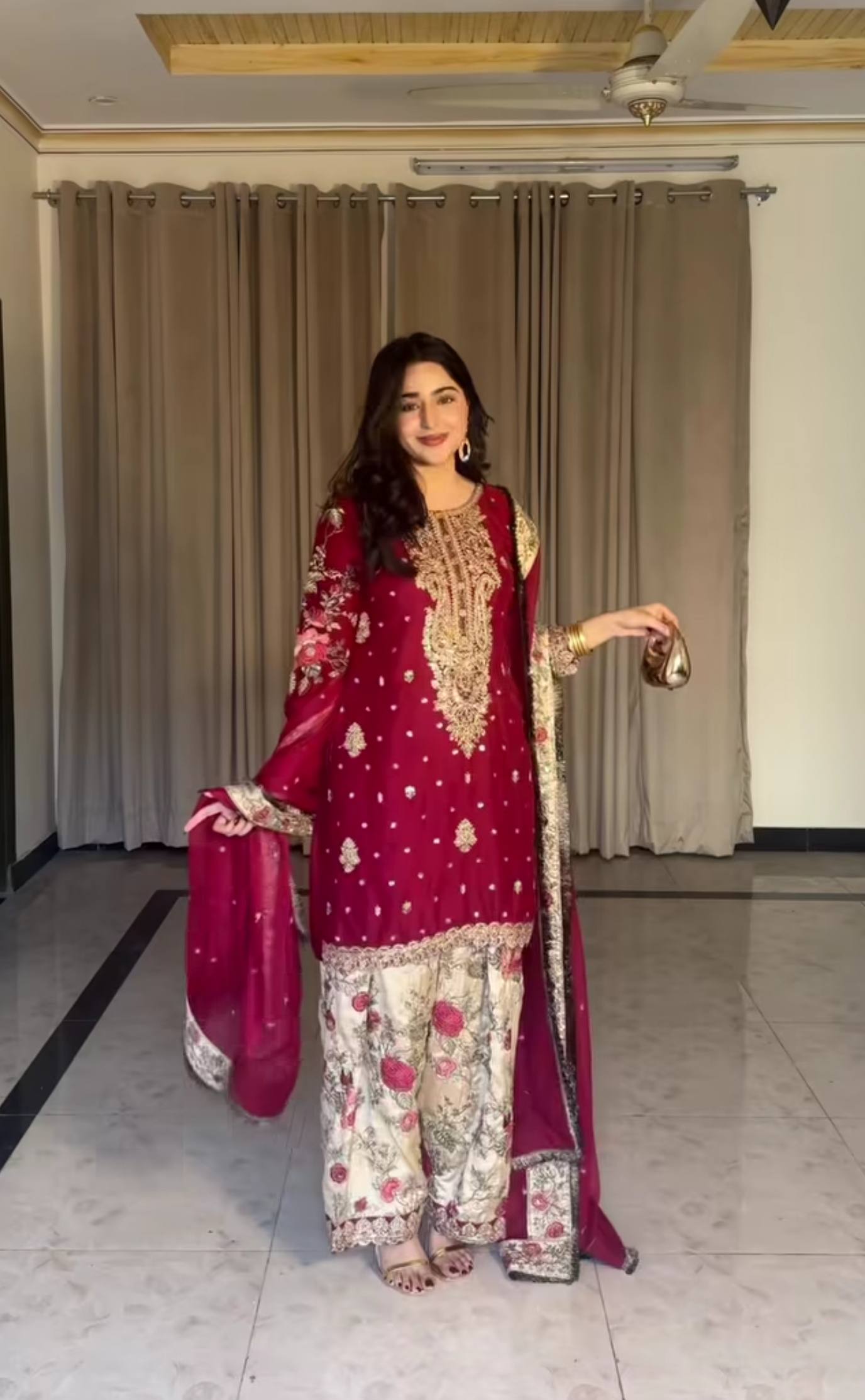 Kavira Georgette Patiyala Set