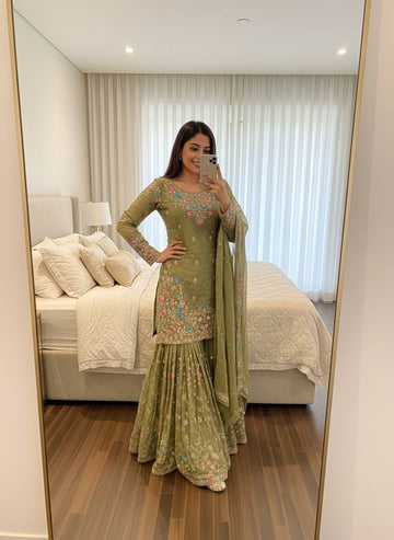 Ziranya Jmc Silk Moti Anarkali Set