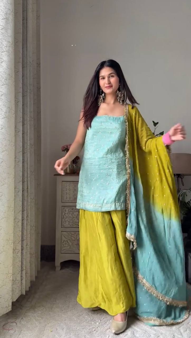 Nooraya Chic Chinon Plazo Set