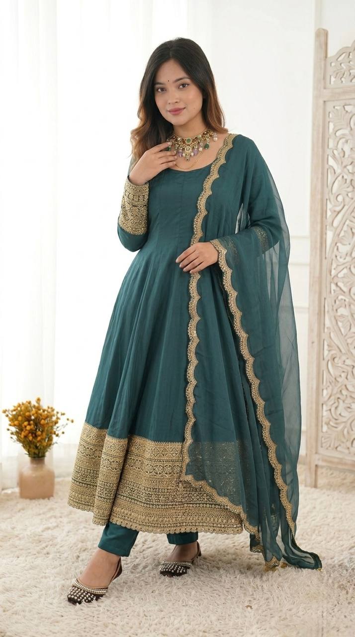 Sanaaya Designer Anarkali Set