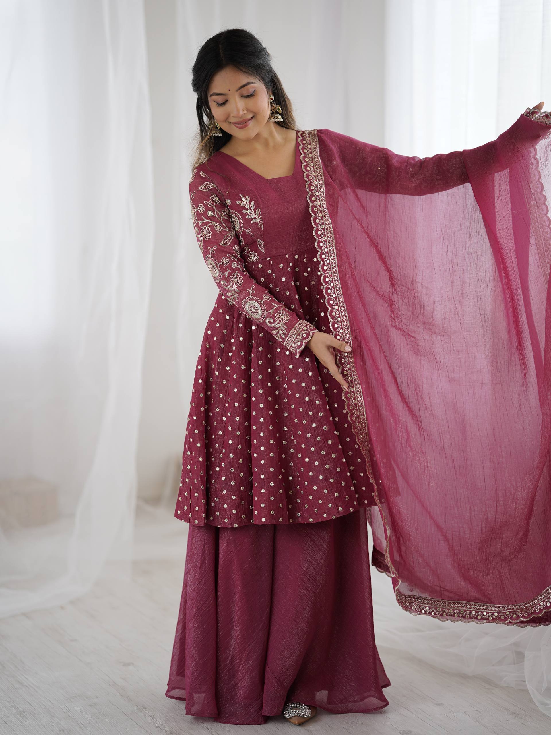 Navira Shine Sharara Set