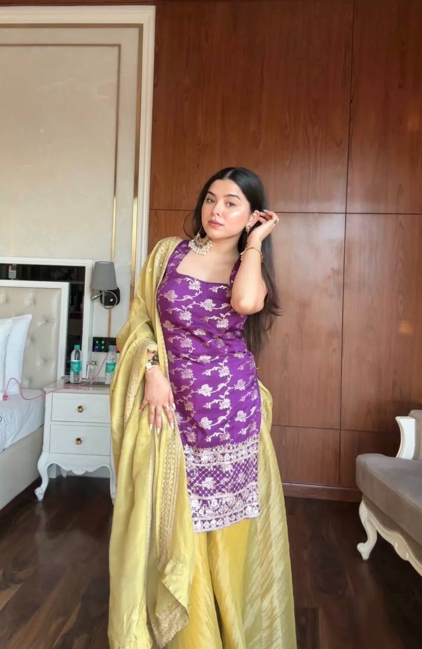Zara Noor Festive Sharara Set