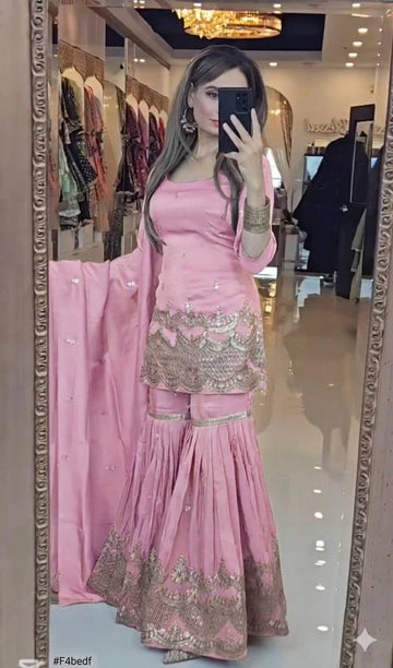 Norella Silk Grace Sharara Set