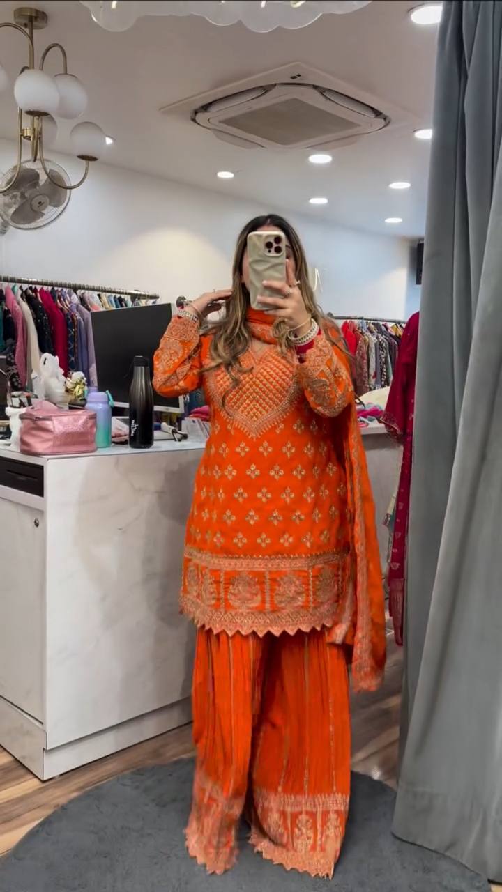 Arelina Glow Sharara Set