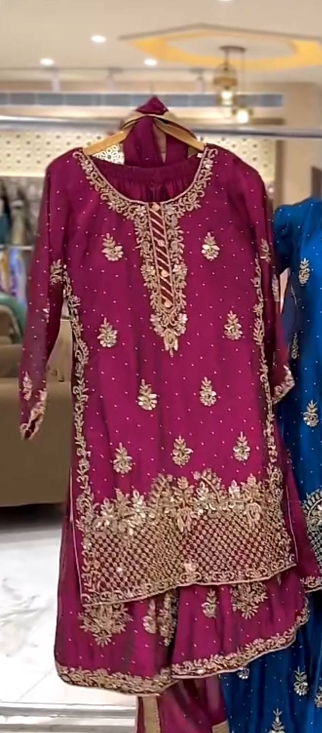 Ariella Shine Sharara Set