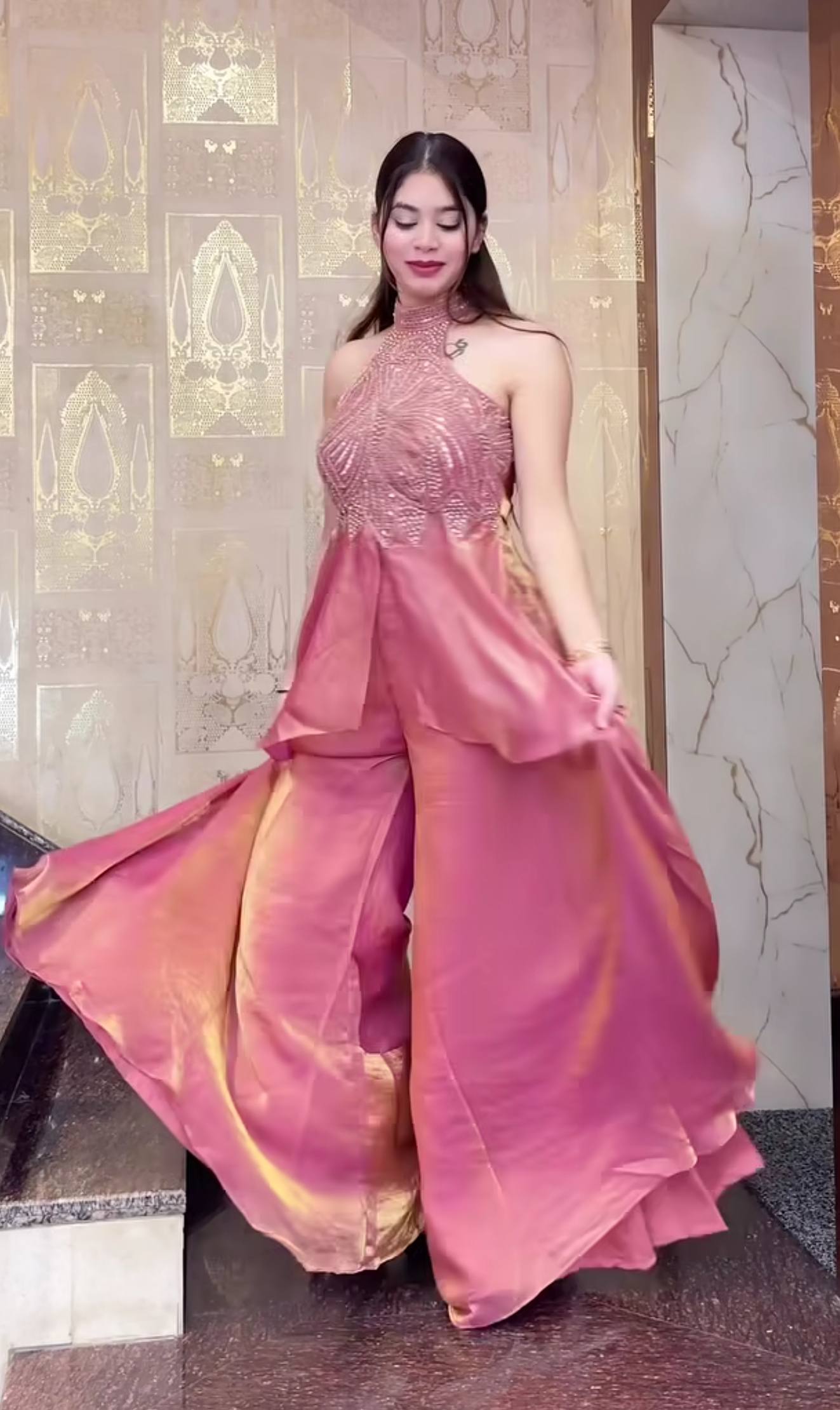Zireva Moti Grace Sharara Set