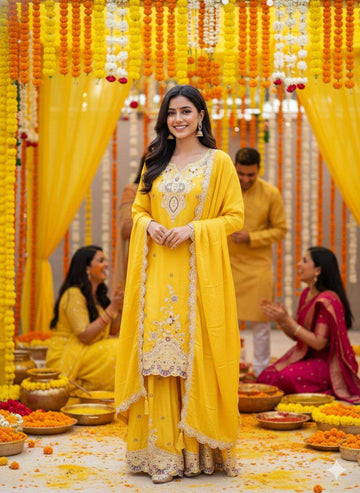 Aarika Chinon Code Elegance Palazzo Set
