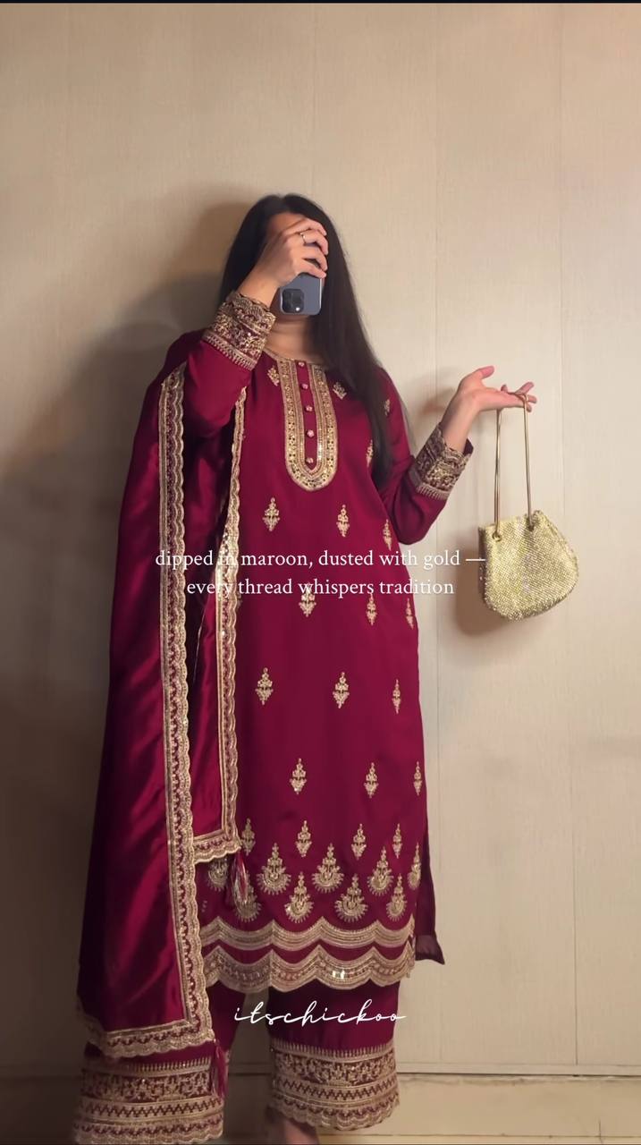 Elara Crep Code Elegance Suit Set