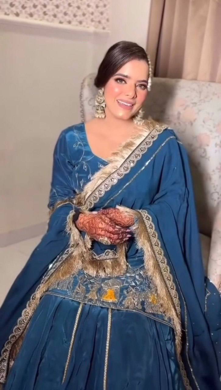 Inaya Grace Crepe Lehenga Set