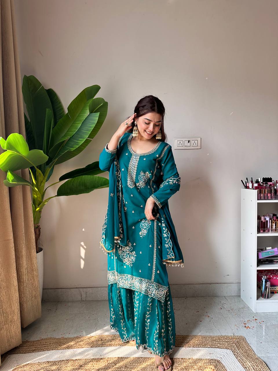 Aafreen Noor Gharara Set