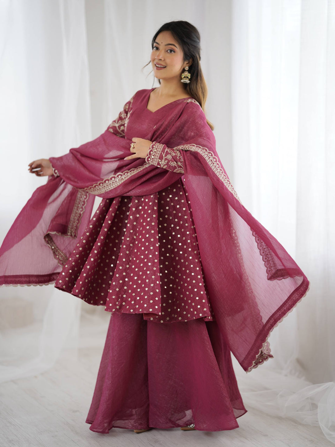 Navira Shine Sharara Set