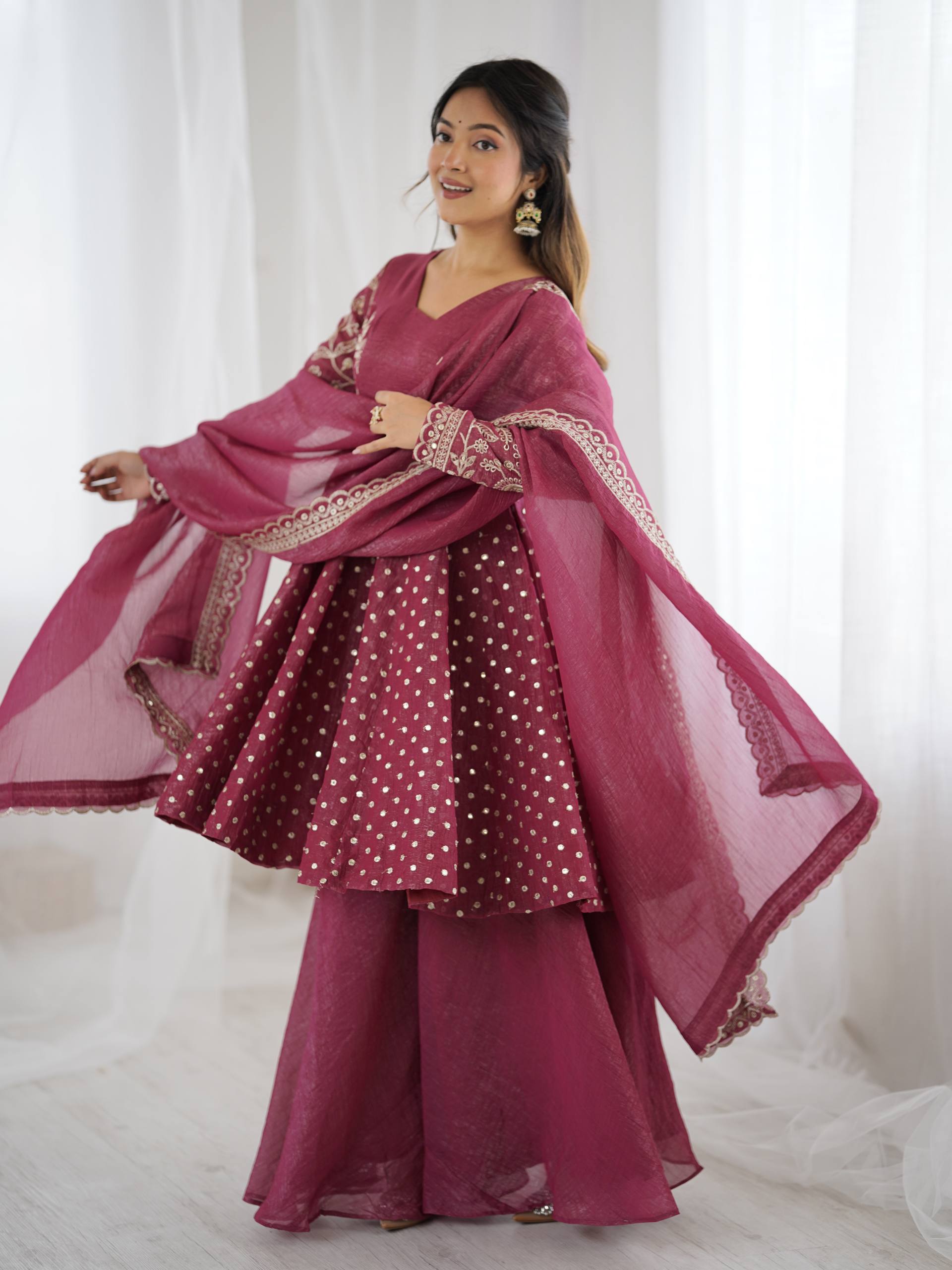 Navira Shine Sharara Set