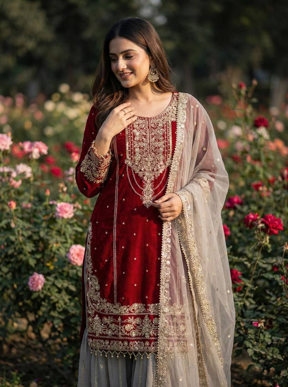 Zyrelia Dori Luxe Palazzo Set