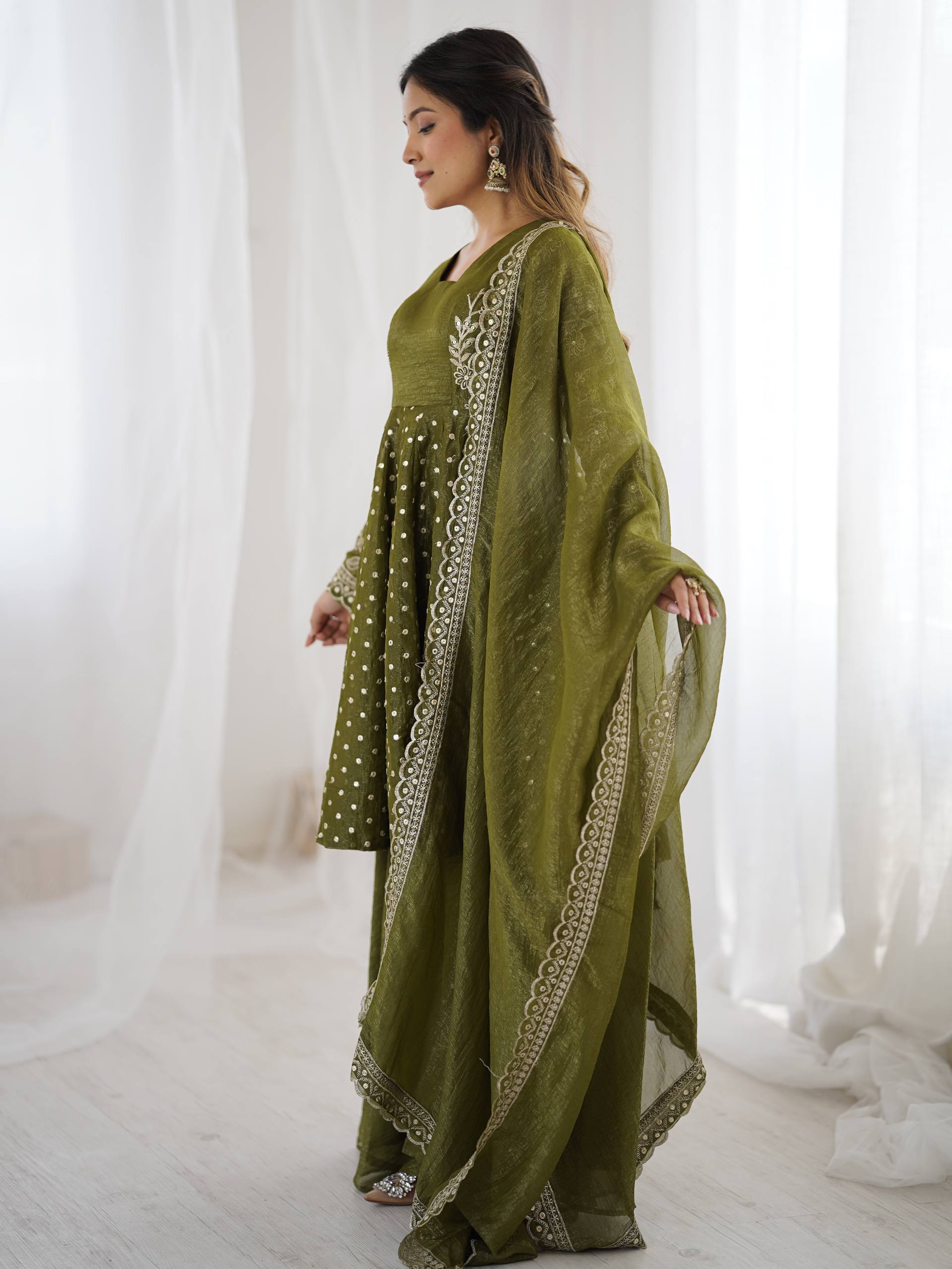 Navira Shine Sharara Set