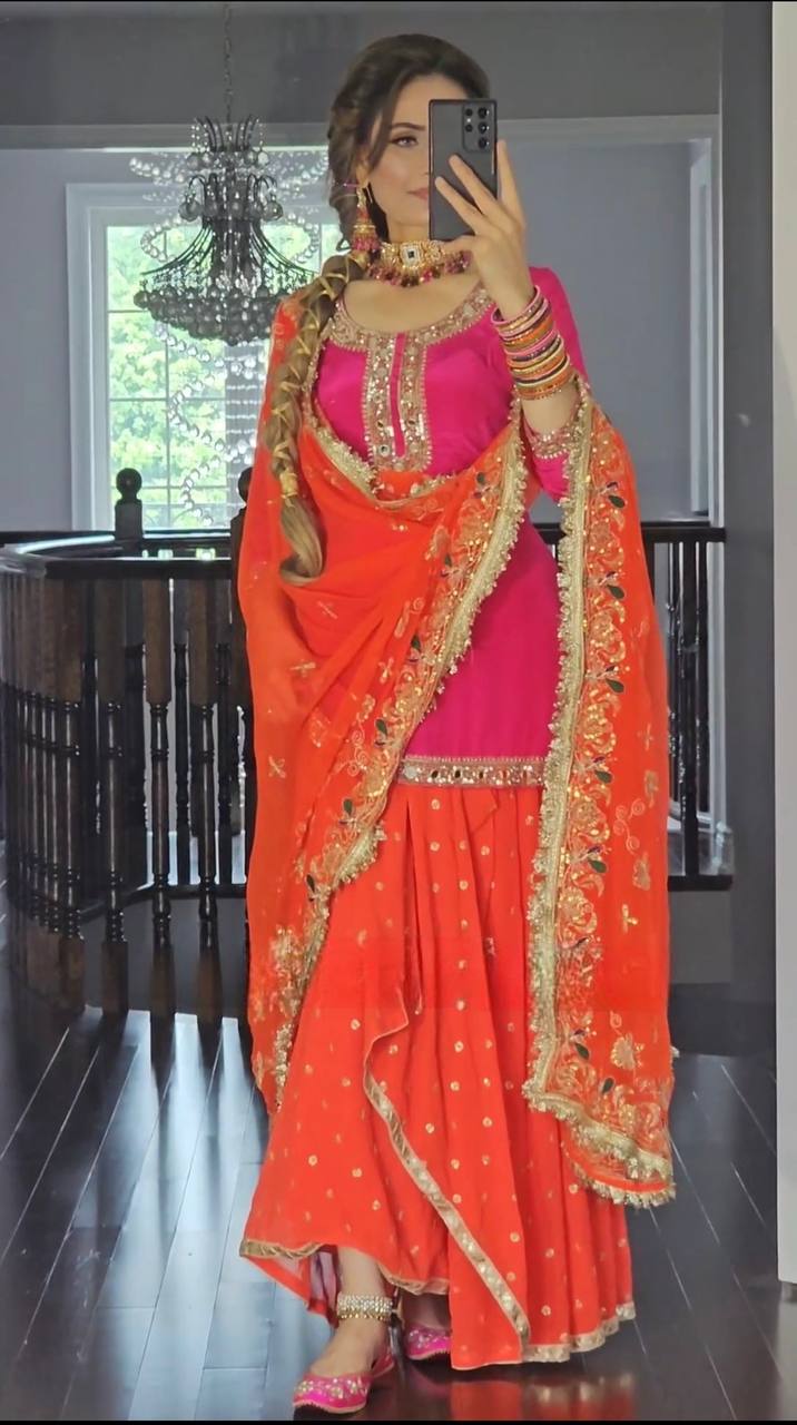 Aarini Malay Silk Dhoti Set