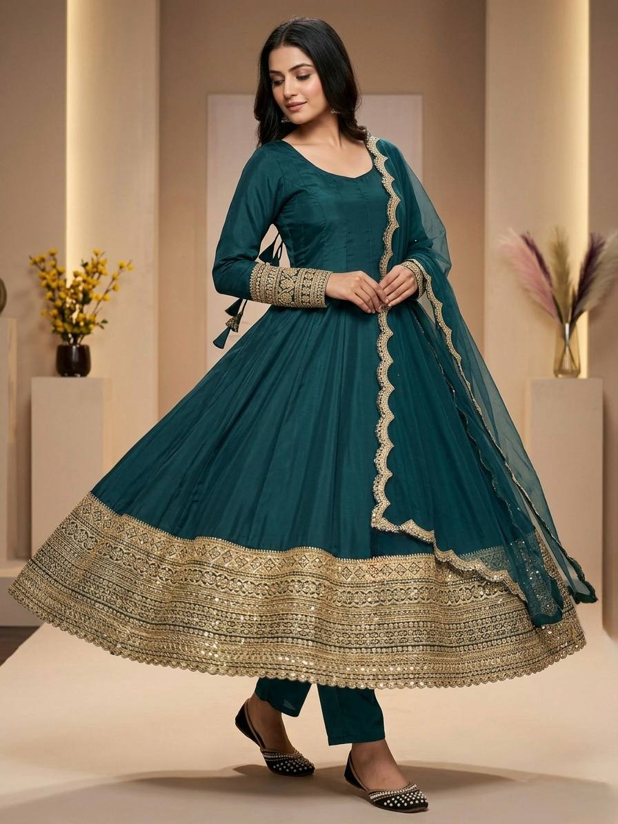 Sanaaya Designer Anarkali Set