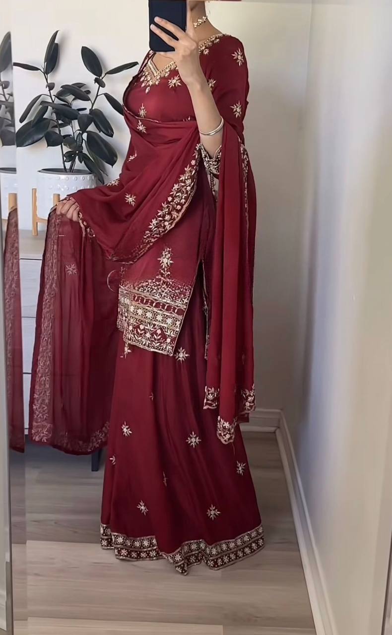 Elviora Grace Sharara Set