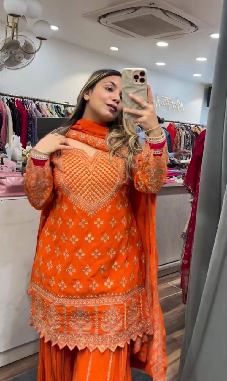 Arelina Glow Sharara Set