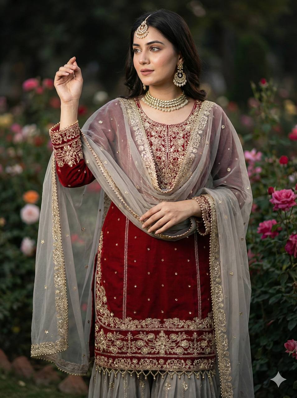 Zyrelia Dori Luxe Palazzo Set