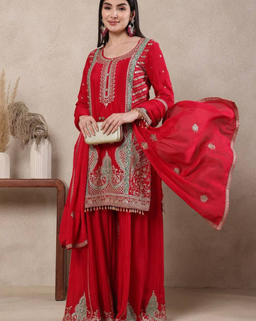 Nyra Chinnon Sequence Sharara Set
