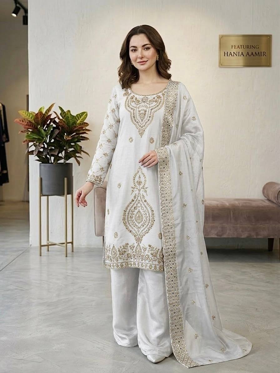 Azeeva Gmy Choo Beads Sharara Set