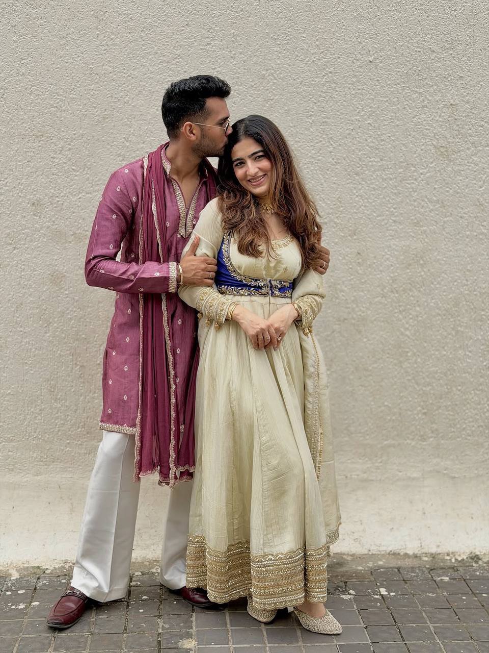 Kiara Ivory Anarkali Set