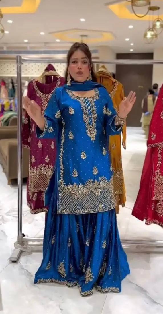 Ariella Shine Sharara Set