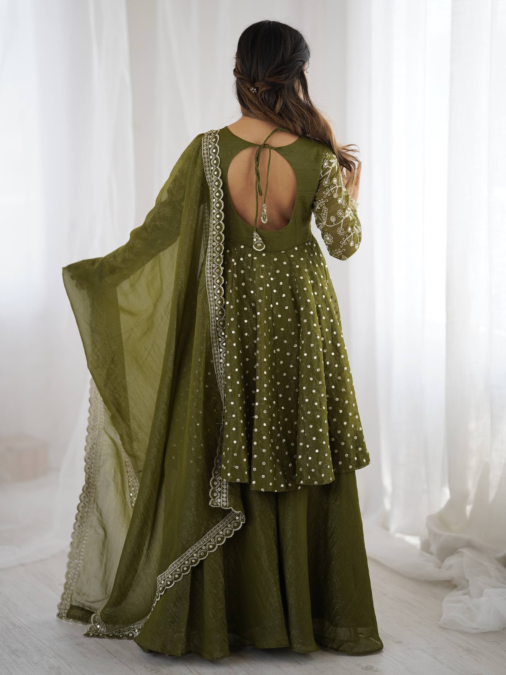 Navira Shine Sharara Set