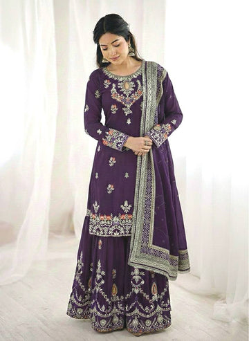 Zorella Sequence Flair Sharara Set